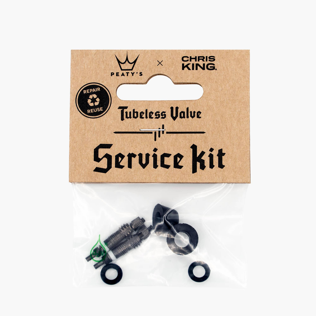 Peaty's x Chris King tubeless ventiel service kit