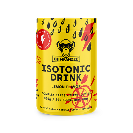 Chimpanzee Isotonic Energy Drink Lemon 600gr